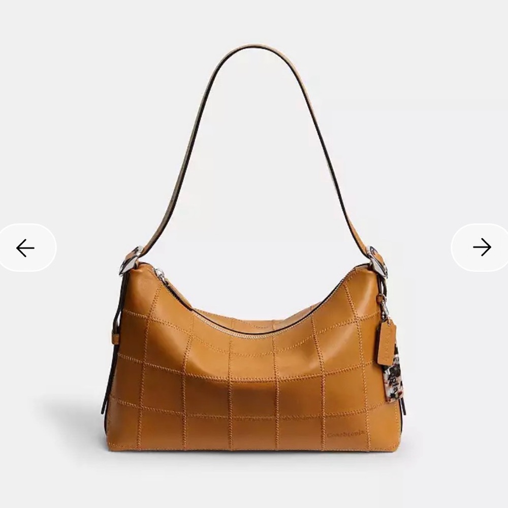 Coach Alter Ego Honey Brown Shoulder Bag